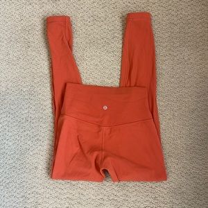 Lululemon align leggings. 28’ inseam and size 6.
